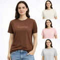 Tricou sport damă Superior – 100% bumbac, confort natural și stil