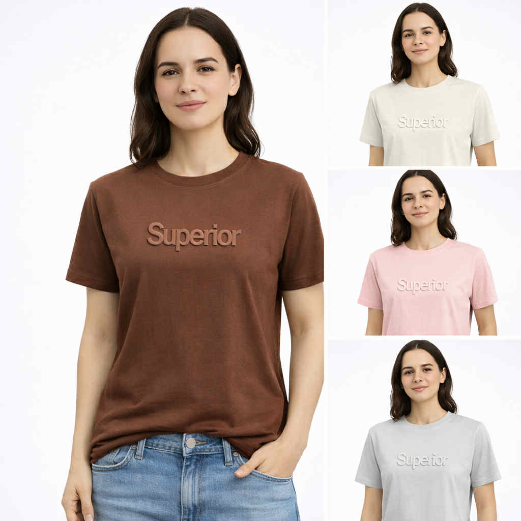 Tricou sport damă Superior – 100% bumbac, confort natural și stil