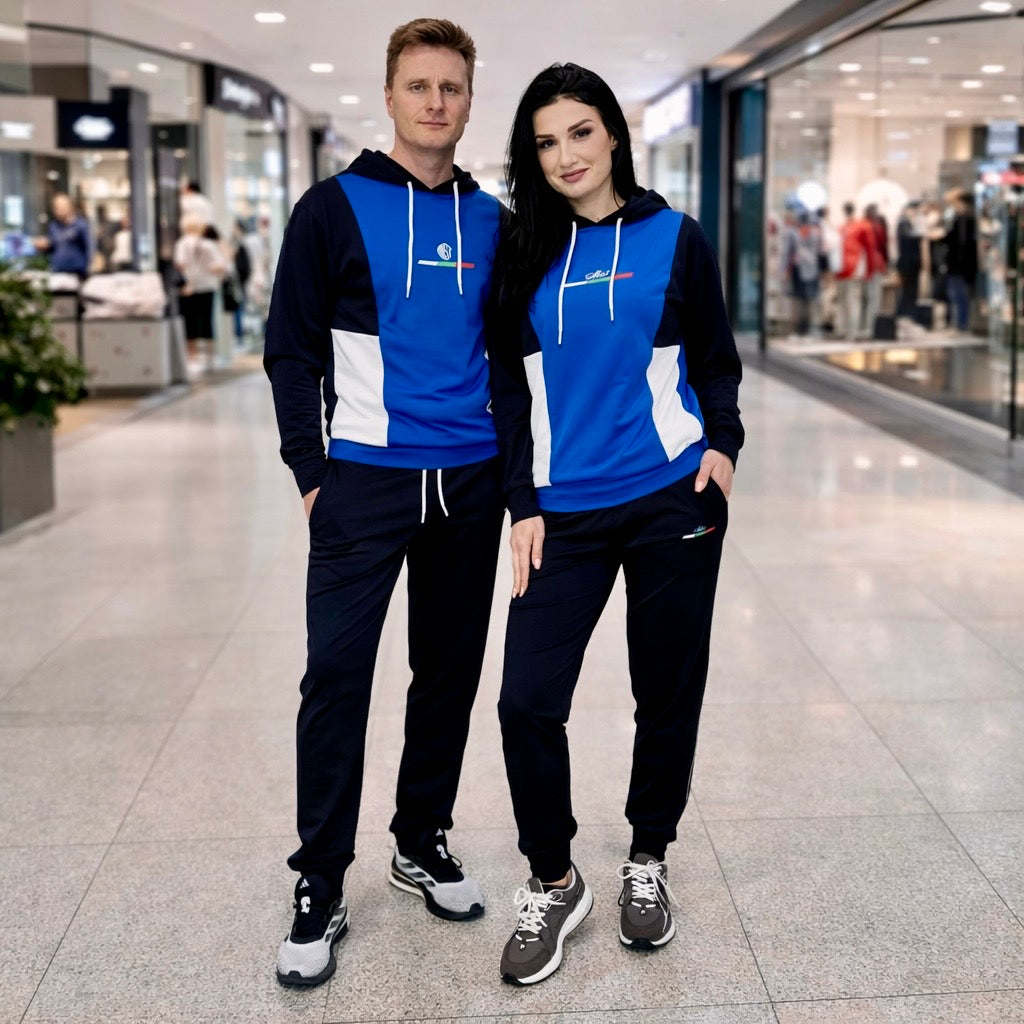 Set din bumbac „Sofia” – Confort Premium albastru