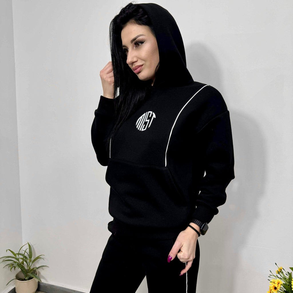 Set comod „Lily” până la 3XL, negru