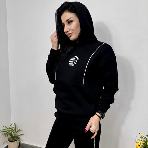 Set comod „Lily” până la 3XL, negru