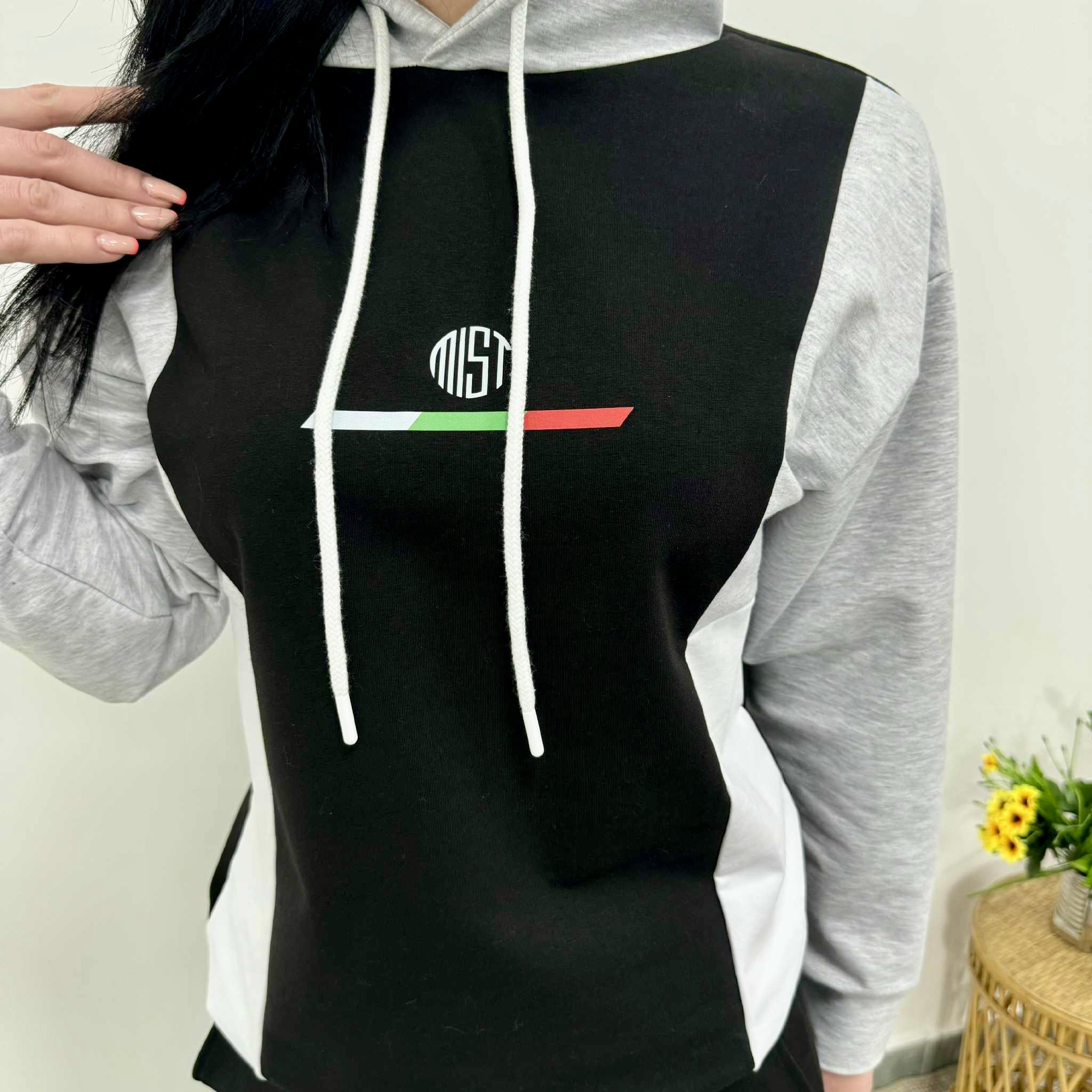 Set din bumbac „Sofia” – Confort Premium negru