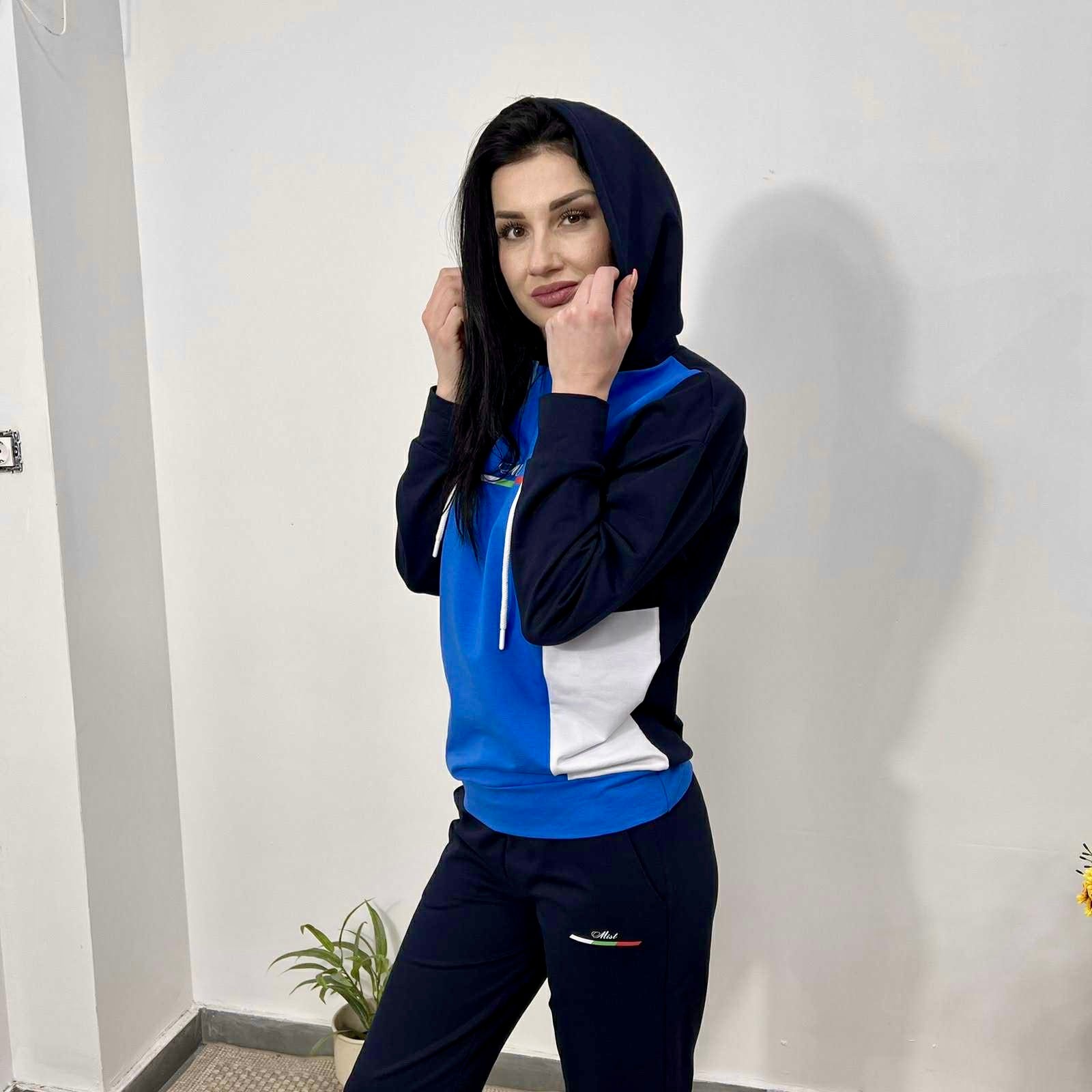 Set din bumbac „Sofia” – Confort Premium albastru