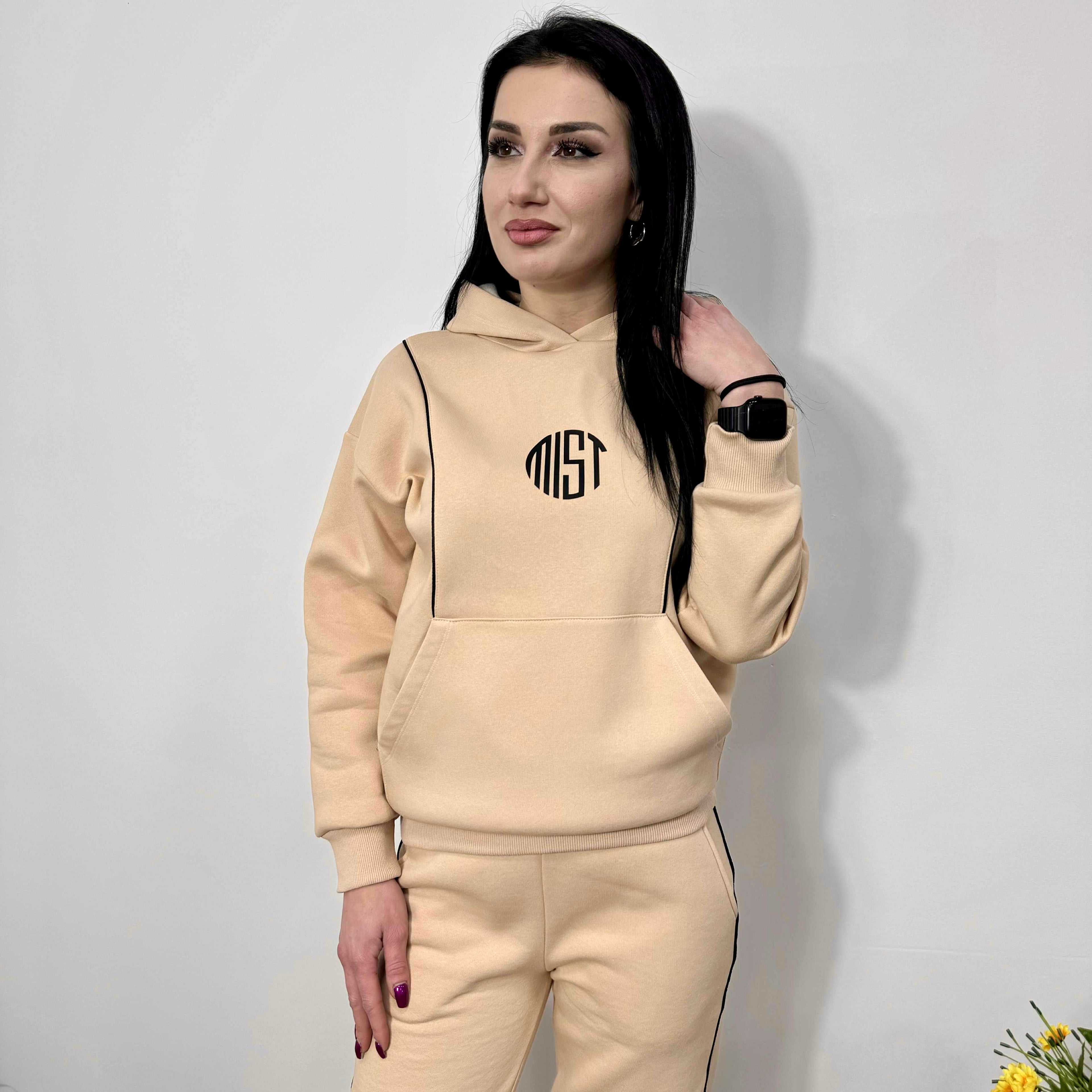 Set modern „Lily” până la 3XL, bej Sahara