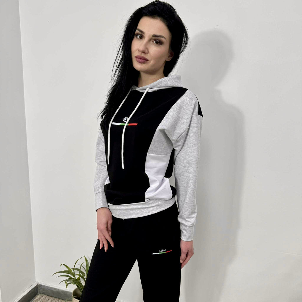 Set din bumbac „Sofia” – Confort Premium negru