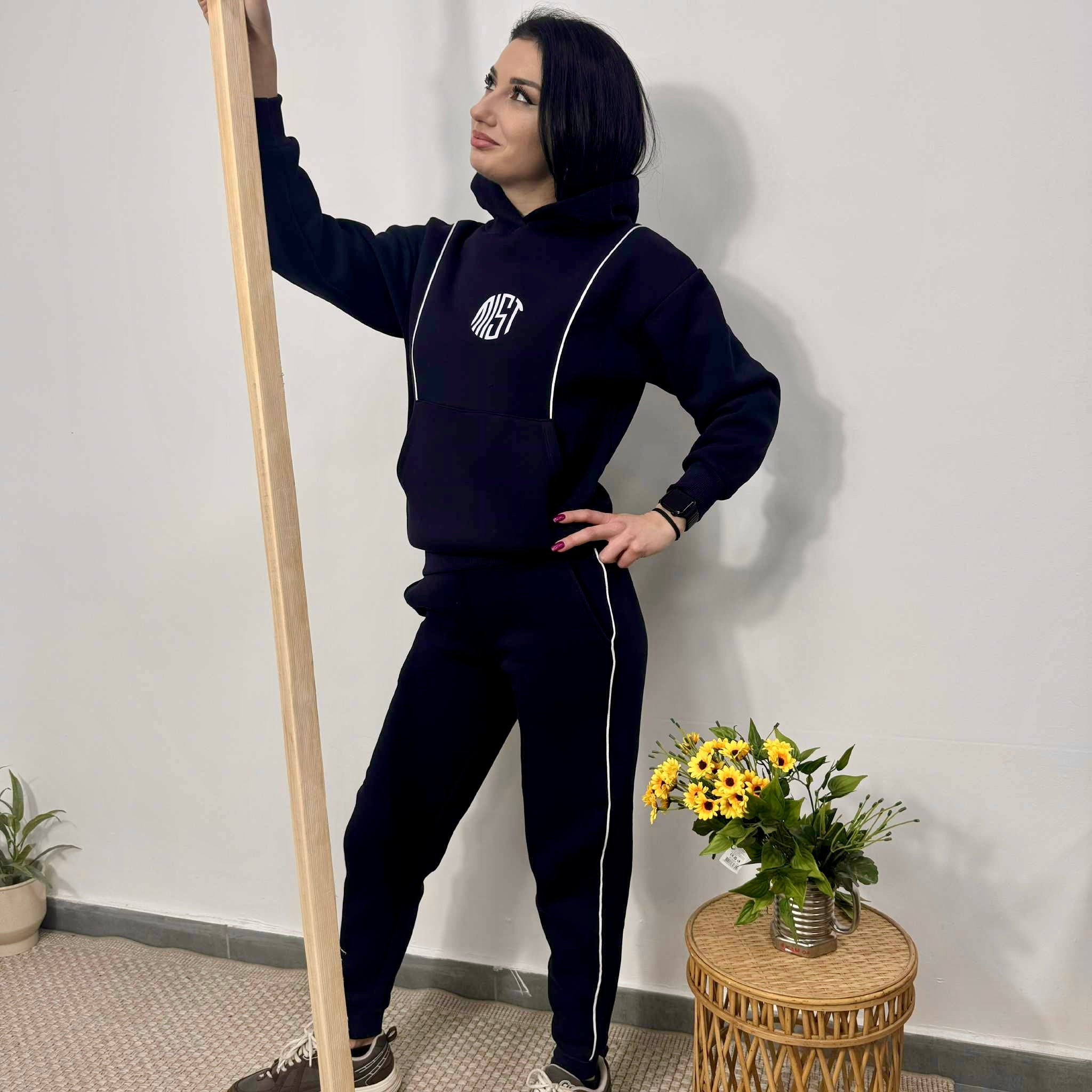 Set comod „Lily” până la 3XL, bleumarin