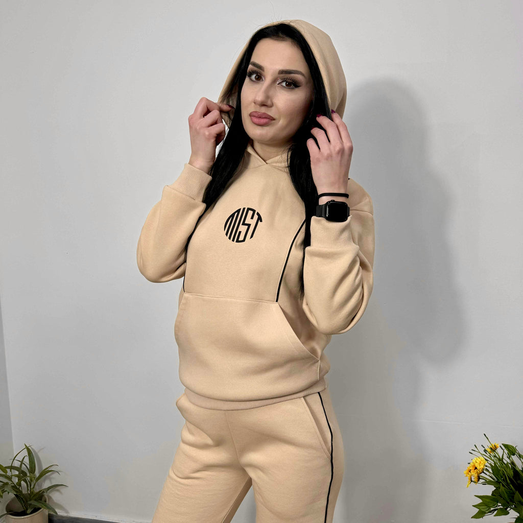Set modern „Lily” până la 3XL, bej Sahara